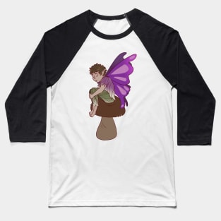 Fibromyalgia Fairy Baseball T-Shirt